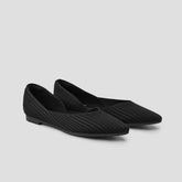 Pointed-Toe D'Orsay Flats (Melia)