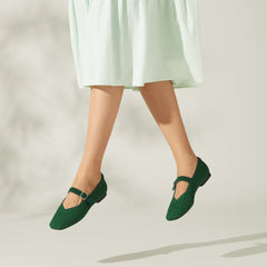 Square-Toe Mary Janes (Margot Mary Jane)
