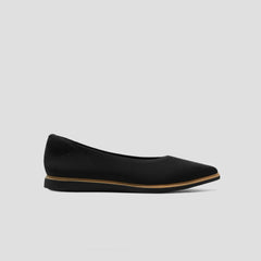 Pointed-Toe All-Day Standing Flats (Veronica)