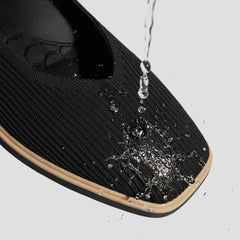 Square-Toe All-Day Standing Flats (Mabel)