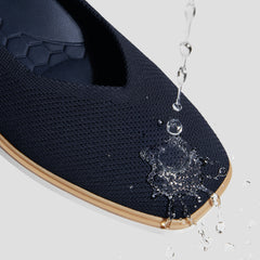 Square-Toe All-Day Standing Flats (Mabel)