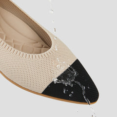 Lightweight Pointed-Ballet Flats (Aria Walker)