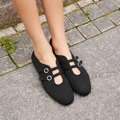 Twin-Strap Flats(Natalie)