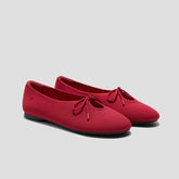 Round-Toe Lace-up Flats (Camora)