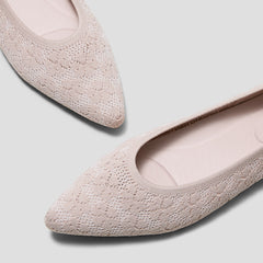 Pointed-Toe Ballet Flats (Aria 5°)