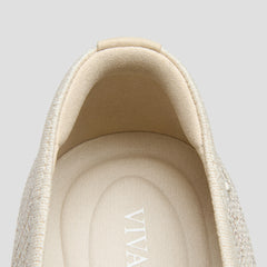 Square-Toe Lace-Up Mary Janes (Miley)