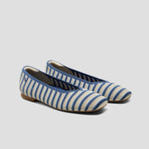 Square-Toe V-Cut Flats (Margot 2.0)