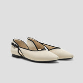 Pointed-Toe D'Orsay Flats (Malory)