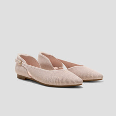 D'Orsay-Ballerinas mit spitzer Spitze (Malory)