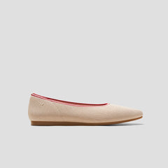 Pointed-Toe Ballet Flats (Aria 5°)