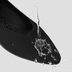 Lightweight Pointed-Ballet Flats (Aria Walker)