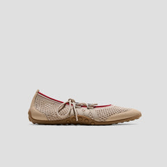 Square-Toe Hybrid Mesh Mary Janes (Cecily)