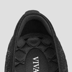 Round-Toe Lace-up Flats (Camora)