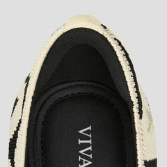 Pointed-Toe D'Orsay Flats (Melia)