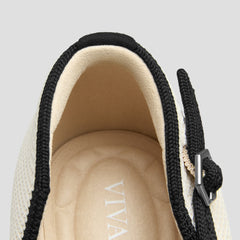 Pointed-Toe D'Orsay Flats (Malory)