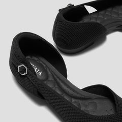 Pointed-Toe D'Orsay Flats (Malory)