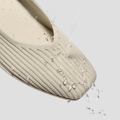 Margot Lightweight Square-Toe Flats (Margot Walker Air)