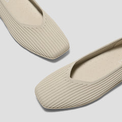 Margot Lightweight Square-Toe Flats (Margot Walker Air)